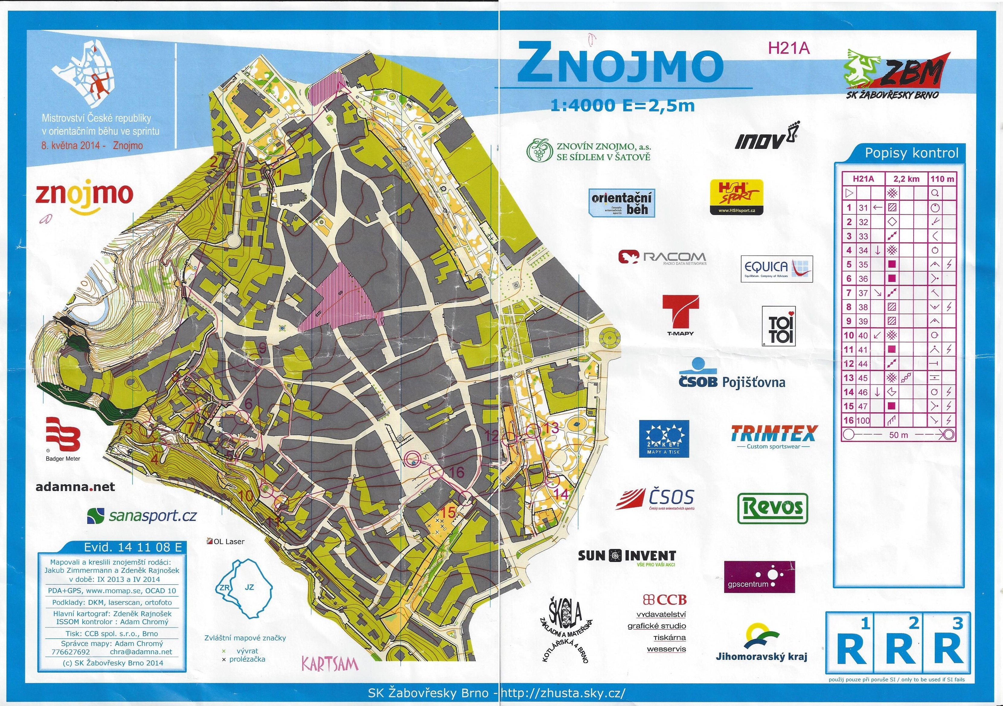 MČR sprint Znojmo - H21A (2014-05-08)