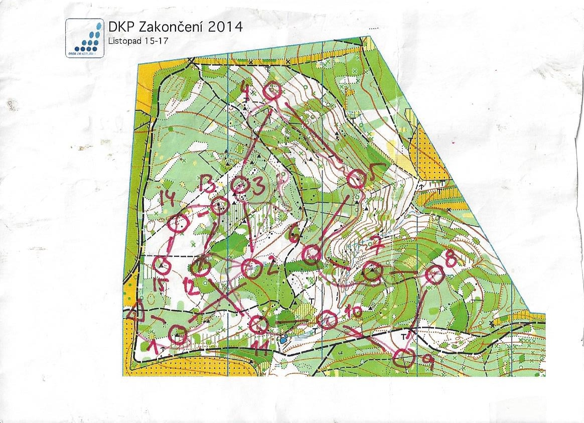 DKP trénink na zakončení 2014 v Sosni (2014-11-16)