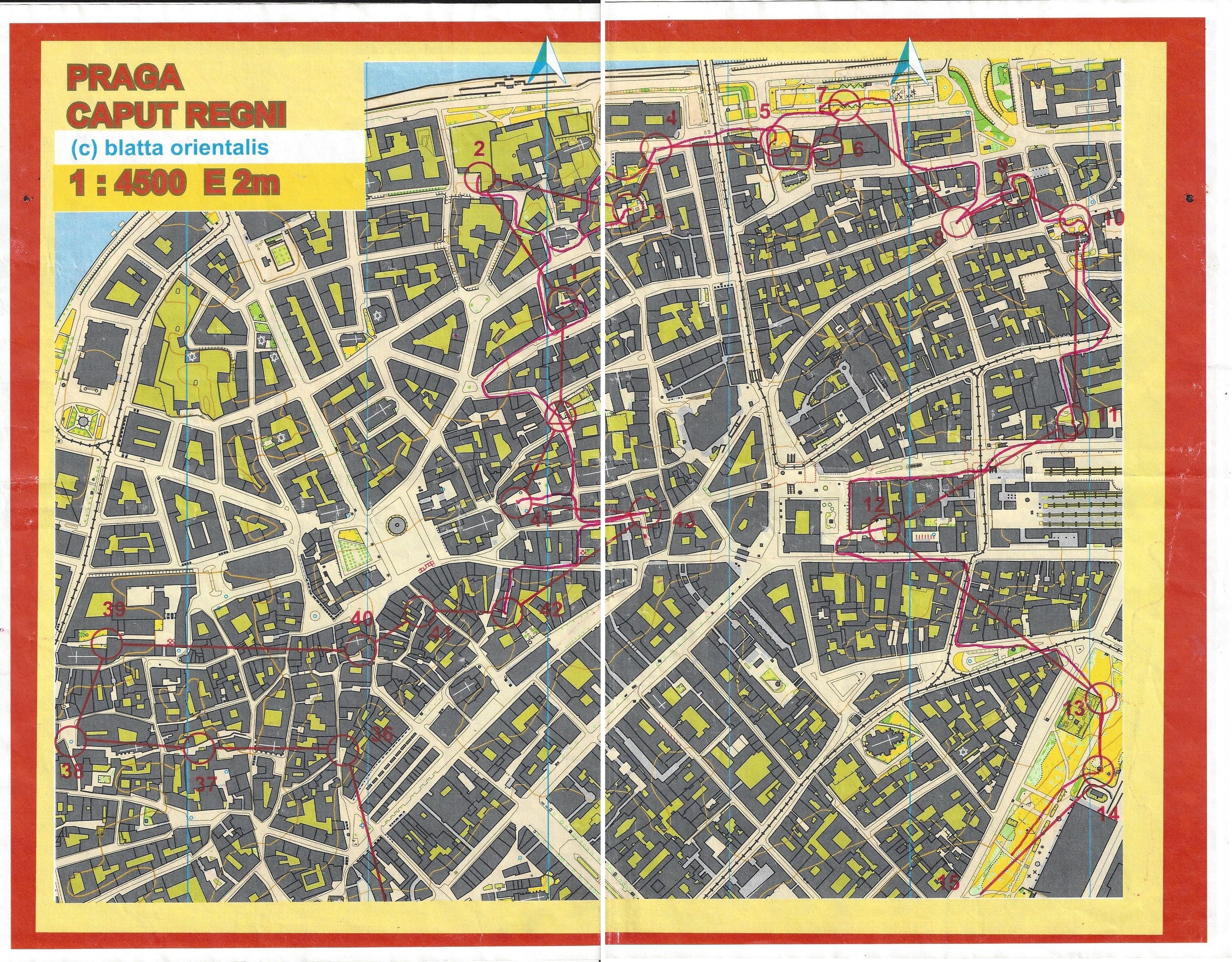 Praga Magica 2011 - mapa 1 (05.03.2011)