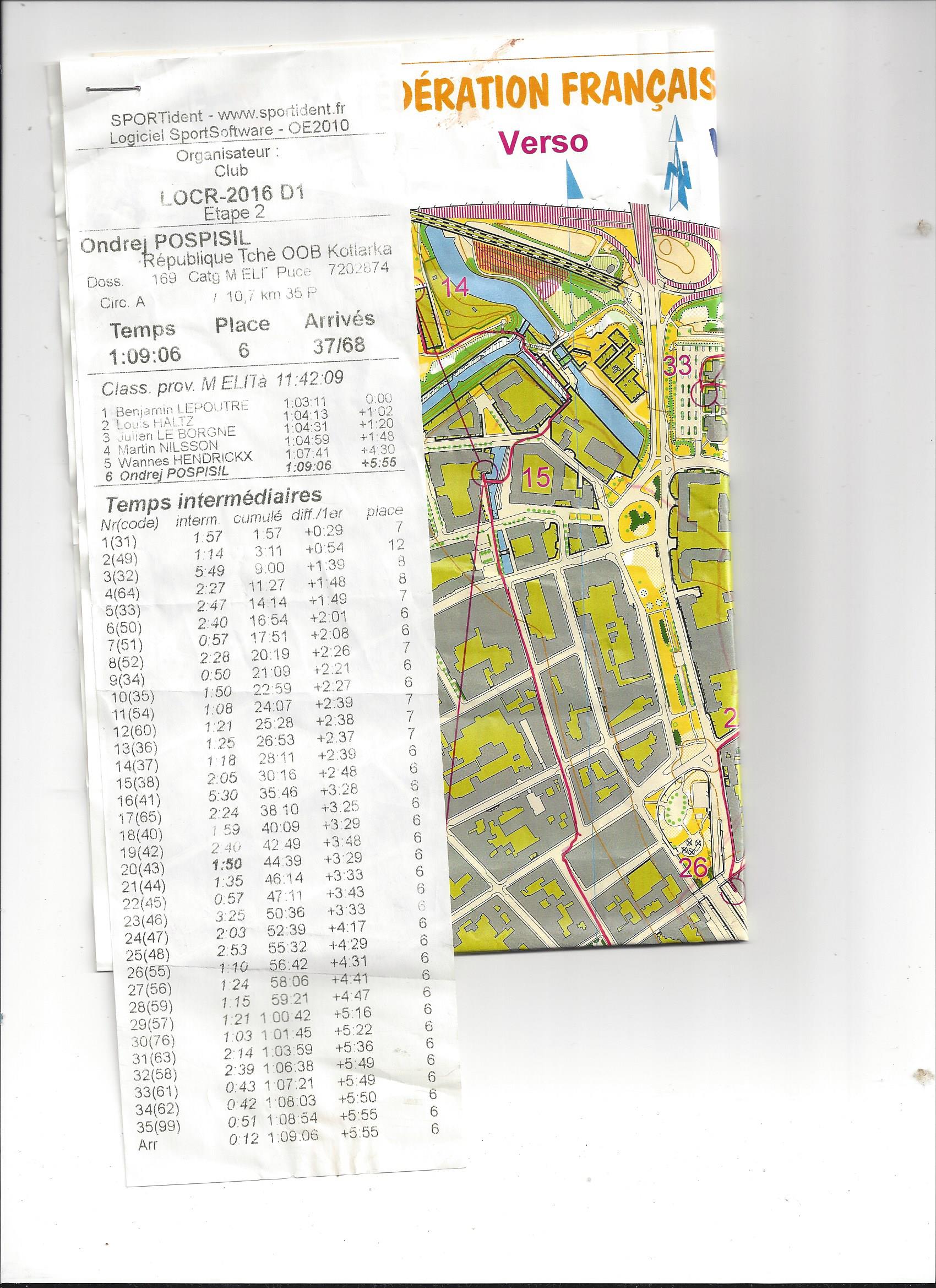 City race Lille - den 2, H21, mapa 1 (27-11-2016)