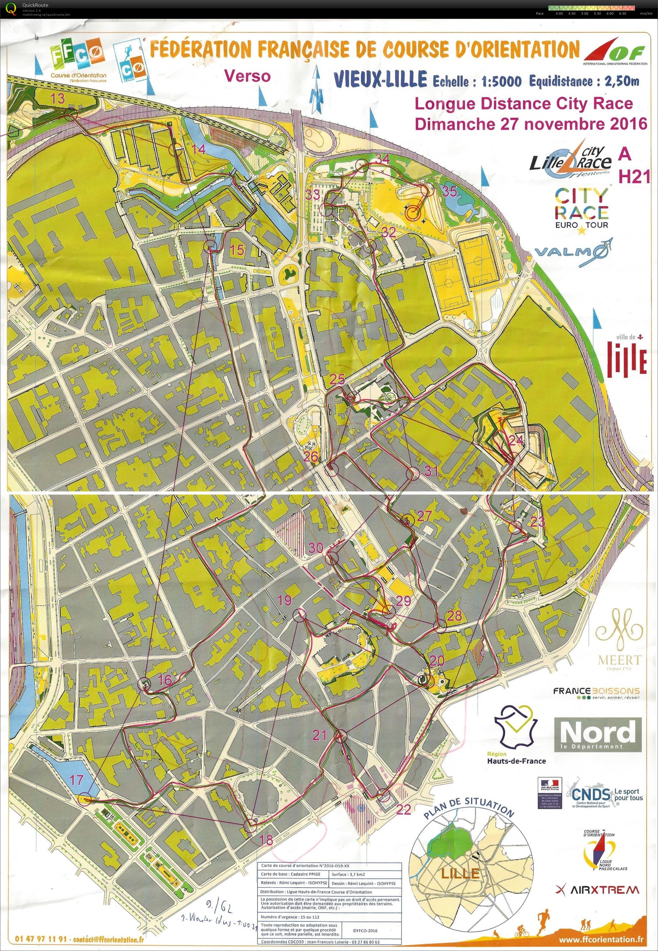 City race Lille - den 2, H21, mapa 2 (27/11/2016)