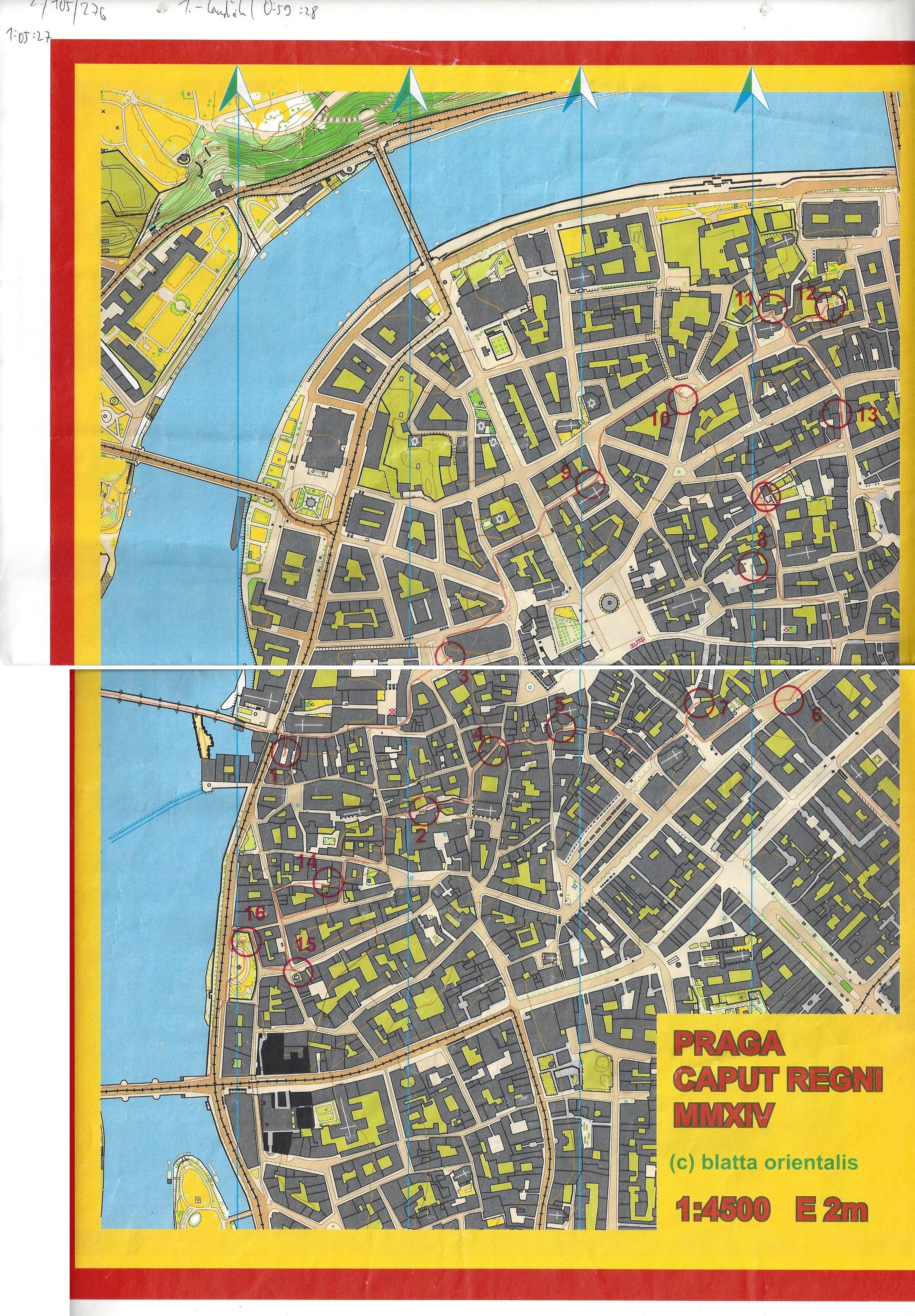 Praga Magica 2014 - mapa 1 (08/03/2014)